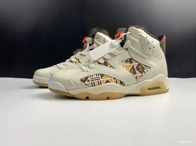 Chep Onekick Sail Jordan 6 Quai54 Retro (2020) Brown AIR CZ4152-100 0430